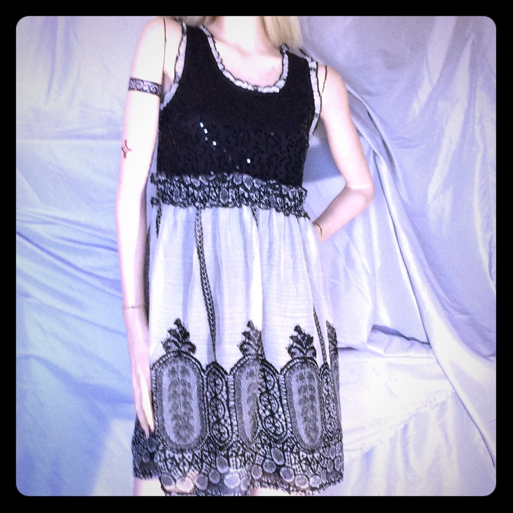 Fun flirty sleeveless dress